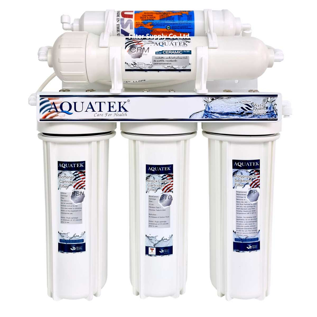 เครื่องกรองน้ำ-aquatek-ceramic-silver-5-ขั้นตอน