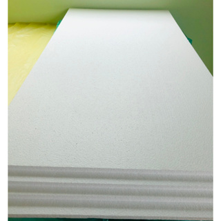 EPS Foam Sheet เกรดไม่ลามไฟ (ความหนาแน่น 1 ปอนด์) โฟมกันร้อนหลังคา  ขนาด 60 x 120cm ความหนา 1 นิ้ว, 1.5 นิ้ว และ 2 นิ้ว