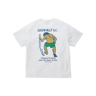 Gramicci เสื้อยืด รุ่น UNISEX B.C. TEE WHITE