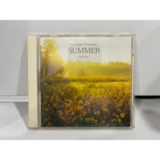 1 CD MUSIC ซีดีเพลงสากล George Winston  SUMMER  Solo Piano  Windham Hill Records   (B17C92)