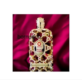 Orientica Royal Amber Luxury Collection EDP ***75ml in 80ml bottle ราคาพิเศษไม่เต็มขวด spray new unboxed ไม่มีกล่องเฉพาะ