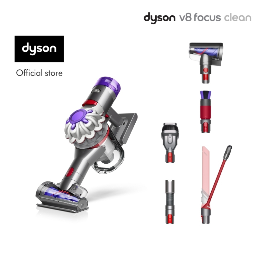 dyson-v8-focus-clean-silver-silver-cord-free-vacuum-cleaner-เครื่องดูดฝุ่นไร้สาย-ไดสัน