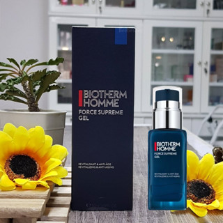 Biotherm Homme Force Supreme Gel 50ml New Package เจลต่อต้านริ้วรอย