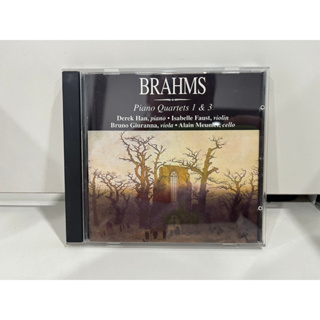 1 CD MUSIC ซีดีเพลงสากล    BRAHMS Piano Quartet 1 &amp; 3 99643  (B17C149)