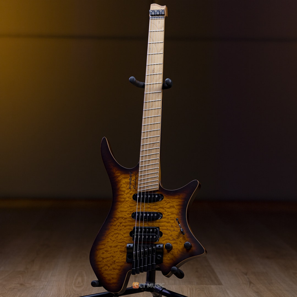 strandberg-boden-standard-6-tremolo-maple-quilt-bengal-burst-กีตาร์ไฟฟ้า