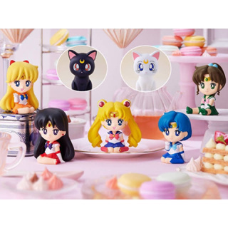Bandai กล่องสุ่ม 10 กล่องครยแน่นอน เซเลอร์มูน Sailor Moon Rela Cot Random Figures