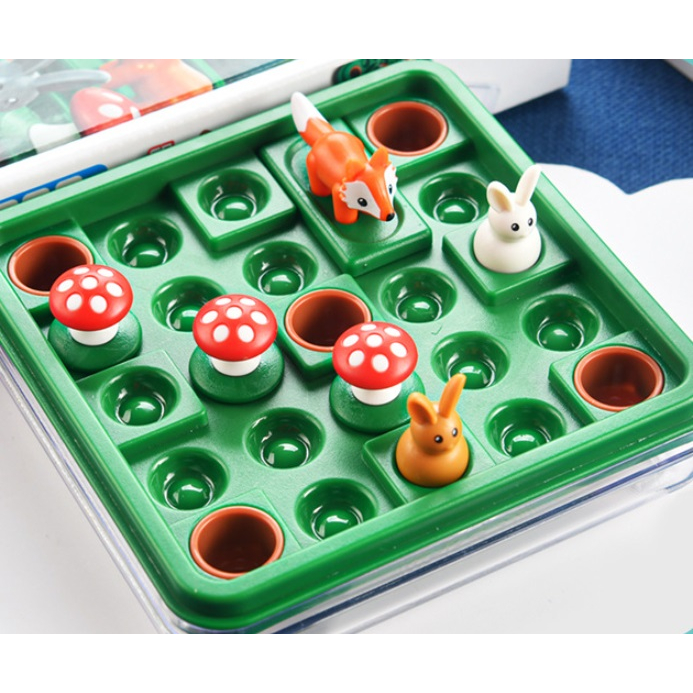 Jump in Rabbit Board Game บอร์ดเกมกระต่าย กระต่ายกระโดด เกมฝึกไหวพริบ ...