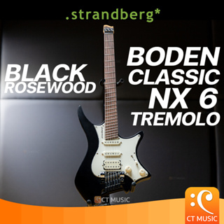 Strandberg Boden Classic NX 6 Tremolo Black Rosewood กีตาร์ไฟฟ้า