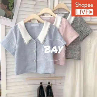 เสื้อแขนสั้น Live ร้าน"BAY"[210-250]