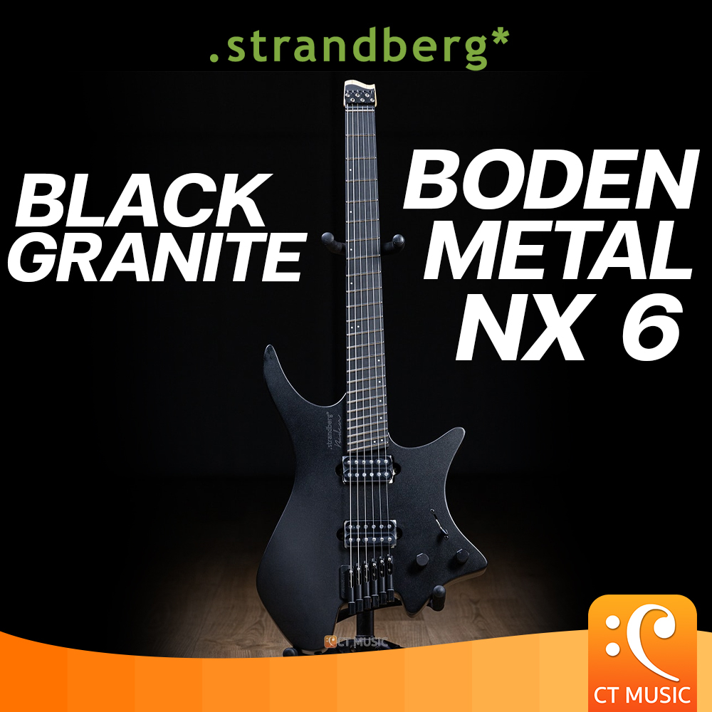 strandberg-boden-metal-nx6-black-granite-กีตาร์ไฟฟ้า