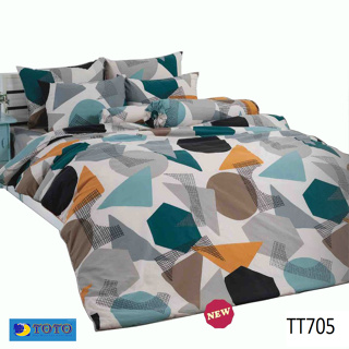 โตโต้ ชุดผ้าปูที่นอน ❤️ . รวม . ❤️ ผ้านวม โตโต้ แท้ 💯% ไร้รอยต่อ ทอเต็มผืน หลับเต็มตื่น ชุดเครื่องนอนโตโต้ TT705