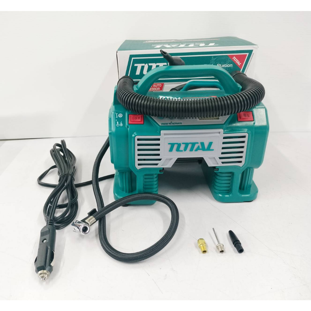 total-ปั๊มลม-มินิ-แบตเตอรี่-ไร้สาย-20-โวลท์-รุ่น-tacli2002-20v-auto-air-compressor