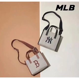 📢พร้อมส่ง 🌈ของแท้💯% MLB MINI CANVAS HAND BAG กระเป๋าถือรุ่นใหม่