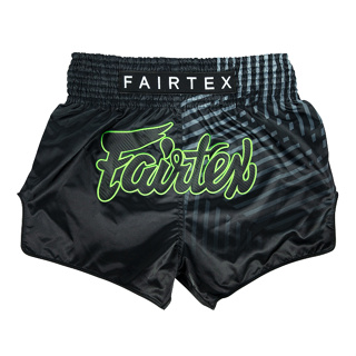 Fairtex Muay Thai Shorts - BS1924 Racer Black (ดำ)