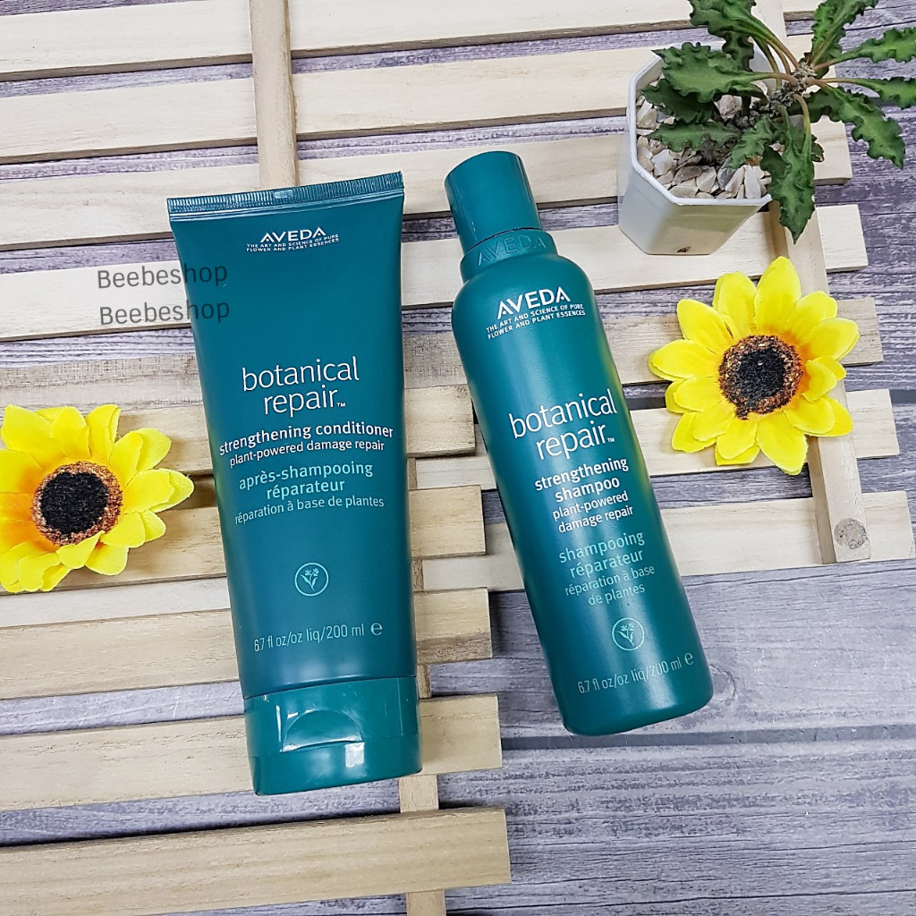 aveda-botanical-repair-strengthening-shampoo-amp-conditioner-200ml-แชมพู-ครีมนวด-สำหรับผมเสีย