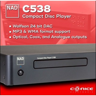 (ConiceHappyDays)NAD C 538 Compact Disc Player เครื่งเล่น ซีดี