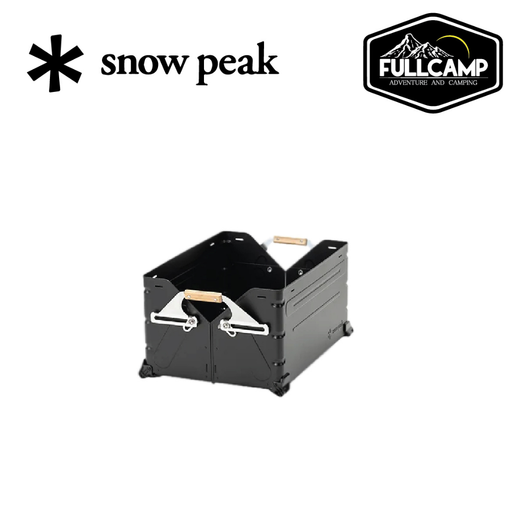 【新品未開封】スノーピーク Shelf Container 25 Black Stacking Shelf Container 25 Set | Snow Peak