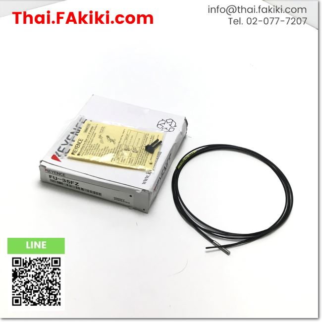 พร้อมส่ง-b-unused-fu-35fz-fiber-optic-sensor-ไฟเบอร์ออปติกเซนเซอร์-สเปค-m3-1m-keyence-66-008-123