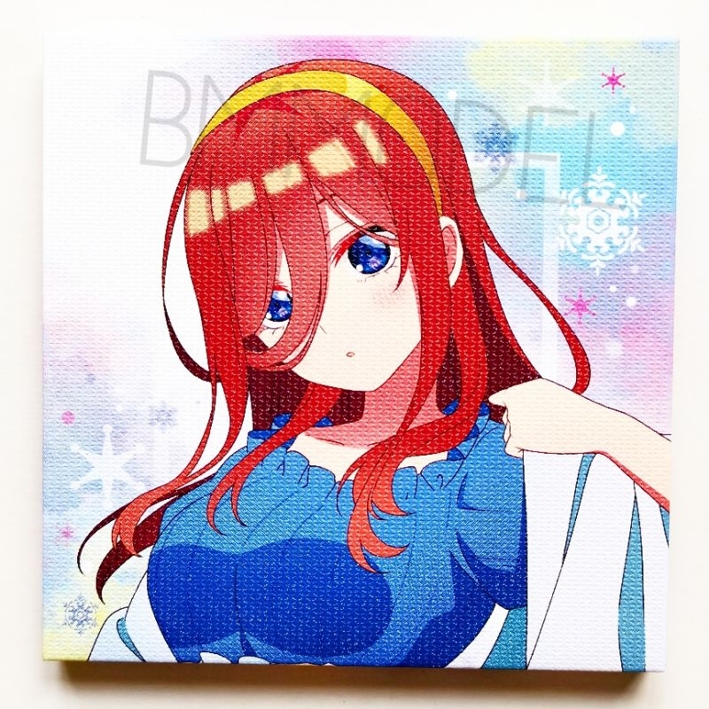 กรอบรูปลายเจ้าสาวผมเป็นแฝดห้า-ichiban-kuji-the-quintessential-quintuplets-blessing-k-prize