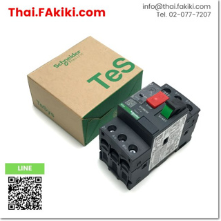 (A)Unused, GV2ME08 Motor Circuit Breakers, มอเตอร์เซอร์กิตเบรกเกอร์ สเปค 3p 2.5-4A (Black), SCHNEIDER (66-008-233)