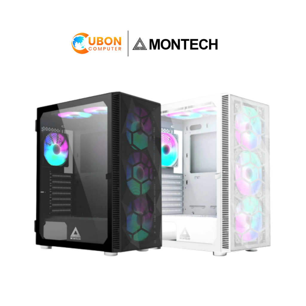 CASE (เคส) MONTECH X3 MESH RGB ATX | Shopee Thailand
