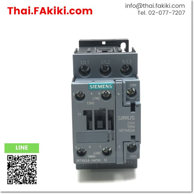 a-unused-3rt6024-1ap00-electromagnetic-contactor-แมกเนติกคอนแทคเตอร์-สเปค-ac230v-1a-1b-siemens-66-008-316