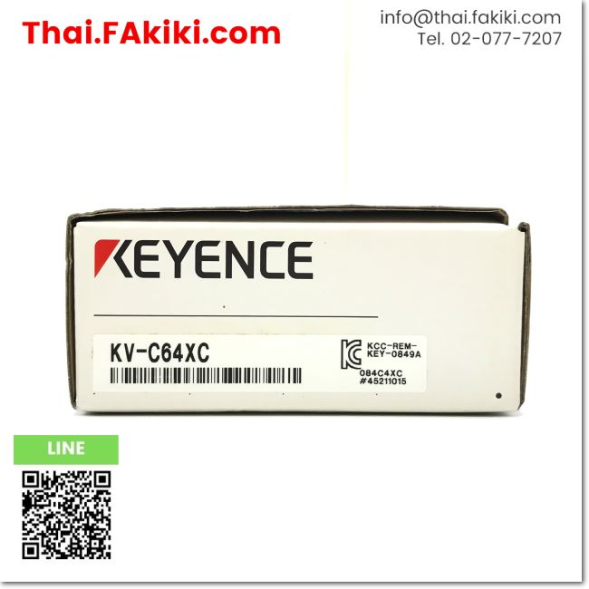 พร้อมส่ง-b-unused-kv-c64xc-extension-input-module-โมดูลอินพุตส่วนขยาย-สเปค-64points-keyence-66-008-330