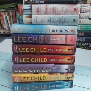 นิยายผู้ใหญ่ ภาษาอังกฤษนักเขียนชื่อดัง LEE CHILD ปกแข็ง มือสอง