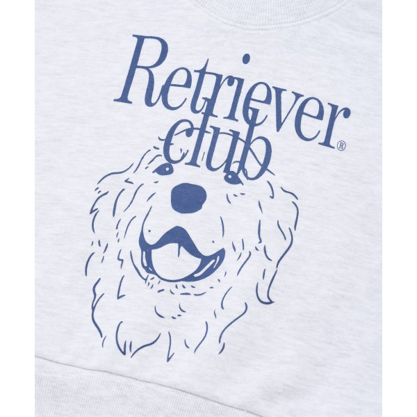 พร้อมส่ง-เสื้อ-laughing-retriever-crop-crewneck