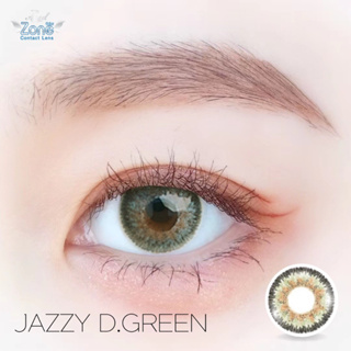 คอนแทคเลนส์ Angel Zone รุ่น Jazzy D.Green 14.2