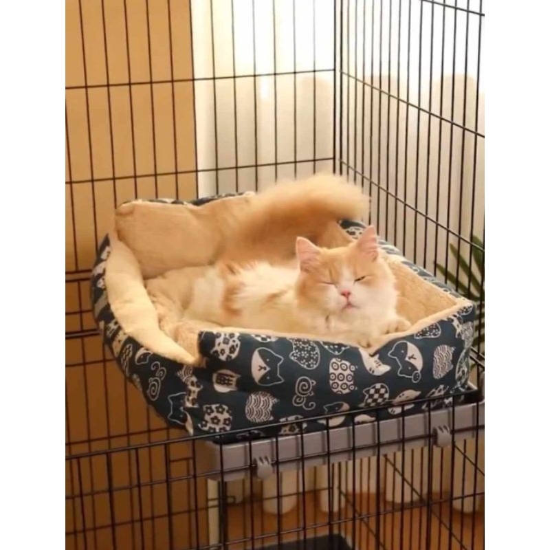 s-mellow-daily-ขนมแมวเลียยกกล่อง-แถมฟรี-ที่นอนคอตตอนนุ่มนิ่มลายแมวญี่ปุ่น