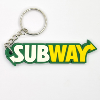 พวงกุญแจยาง Subway ซับเวย์ Fast Food