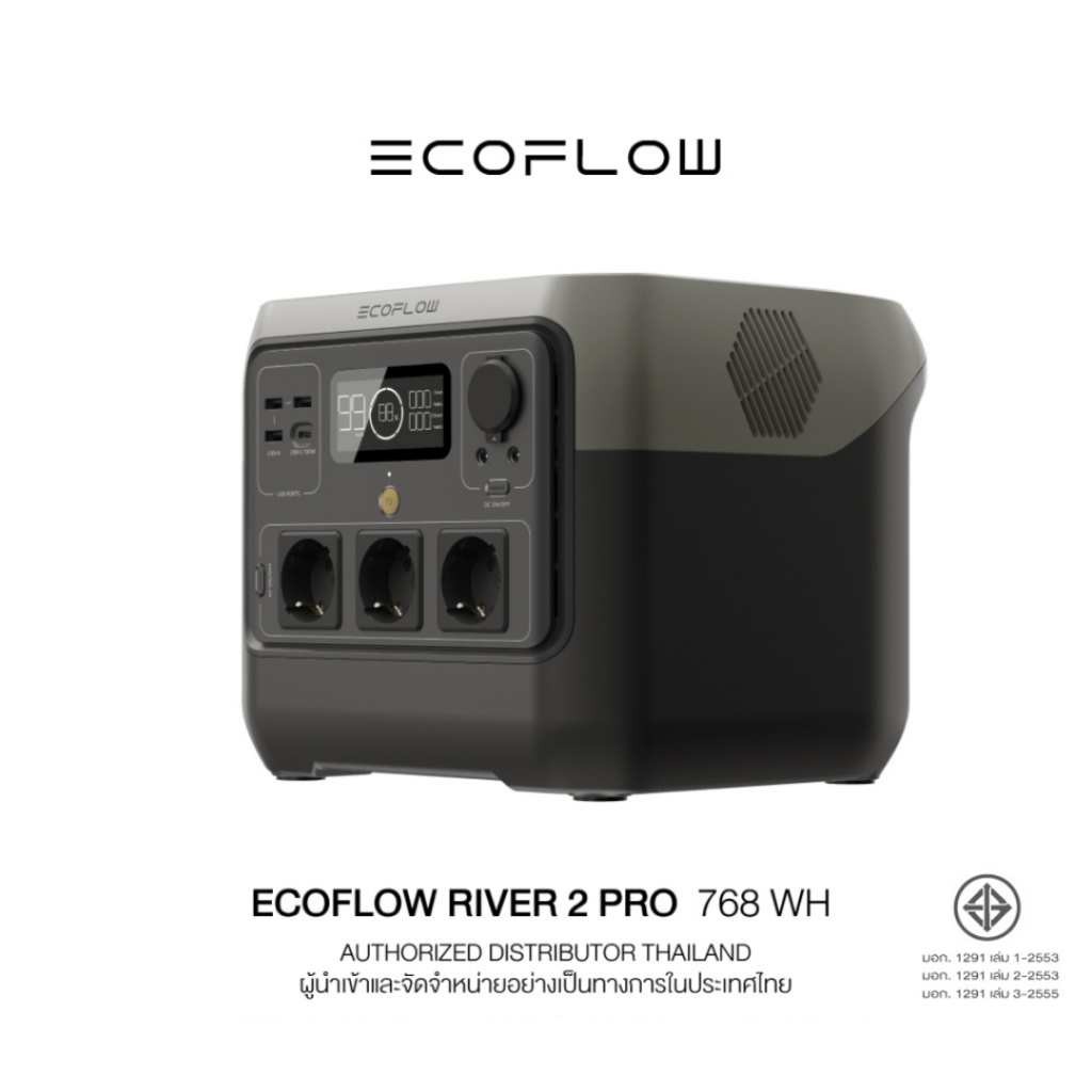 ecoflow-river-2-pro-portable-power-station-แบตเตอรี่สำรอง-อเนกประสงค์-พาวเวอร์สเตชั่น