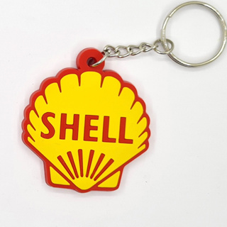 พวงกุญแจยาง Shell เชล ปั้ม น้ำมัน oil