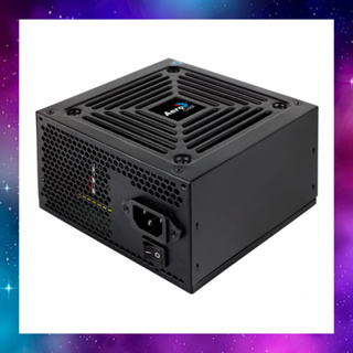 POWER SUPPLY (อุปกรณ์จ่ายไฟ) AEROCOOL AE-650W - 650W 80 PLUS (BLACK) (ATX) ใช้งานปกติ