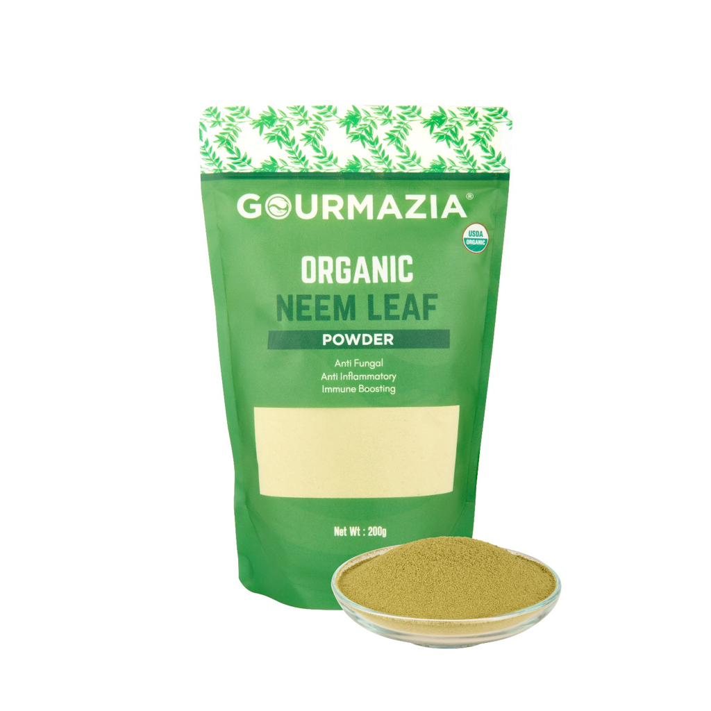 Organic Neem Leaf Super Greens Powder to Support Blood and Liver