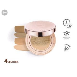 YOU NoutriWear+ Flawless Cushion Foundation คุชชั่นเนื้อลิควิด ปกปิด บางเบา ขนาด 11 กรัม