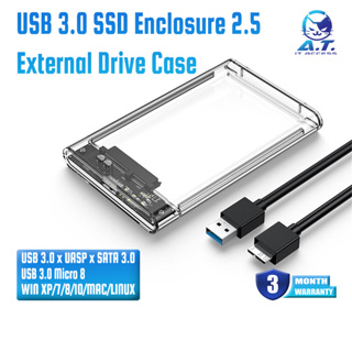 2.5 inch HDD SSD Enclosure SATA III to USB 3.0 Hard Drive Disk Case Support 5TB Mobile External HDD for Laptop