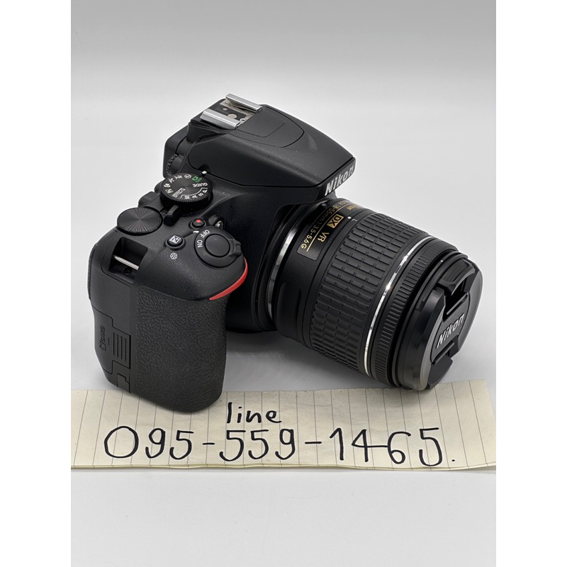 กล้อง-nikon-d3500-ติดเลนส์-18-55-ชัตเตอร์-3-พัน-wifi-ในตัวค่ะ