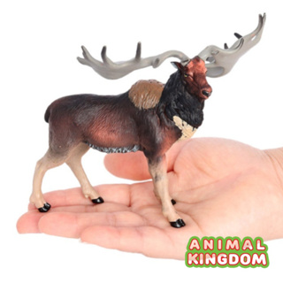 Animal Kingdom - โมเดลสัตว์ กวางไอรีช ขนาด 13.00 CM (จากสงขลา)