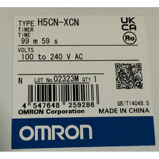 H5CN-XCN OMRON H5CN-XCN TIMER H5CN-XCN อุปกรณ์ตั้งเวลา