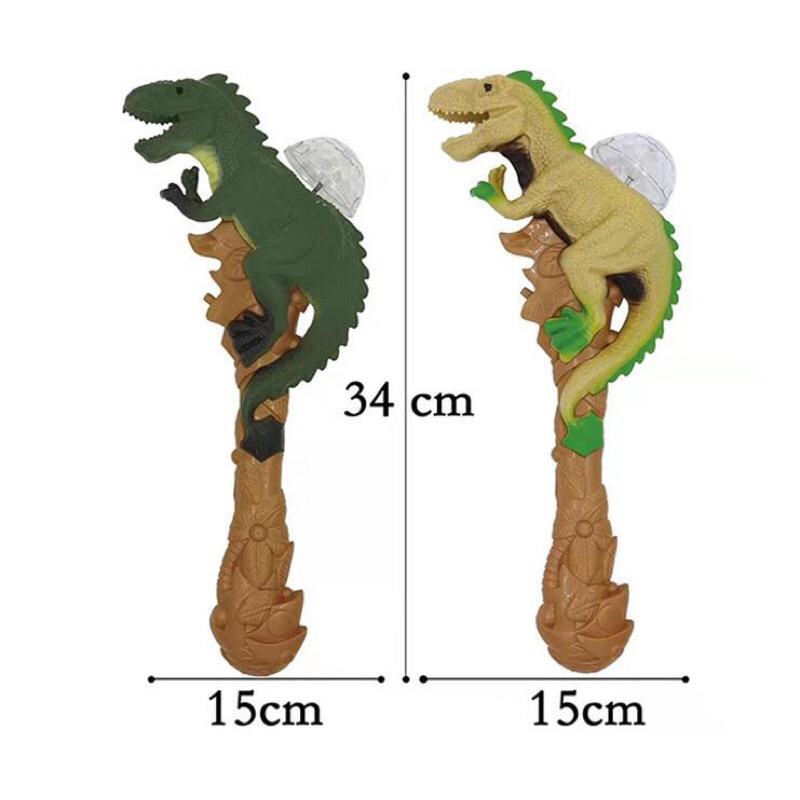 ของเล่น-คฑาไดโนเสาใส่ถ่าน-เสียงไฟ