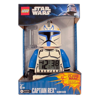 9003936 : นาฬิกาปลุก LEGO Star Wars Captain Rex Minifigure Light Up Alarm Clock (กล่องไม่สวย)