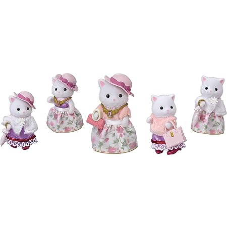 sylvanian-families-town-ชุดประสานงานแฟชั่นในเมือง-น้องสาวแมวเปอร์เซีย-tvs-9