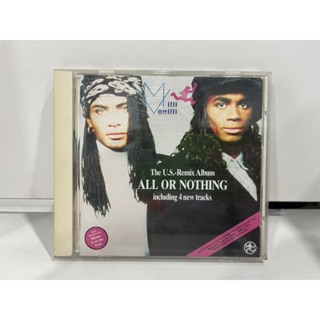 1 CD MUSIC ซีดีเพลงสากล    "ALL OR NOTHING" US REMIX ALBUM/MILLI VANILLI   (B17D2)