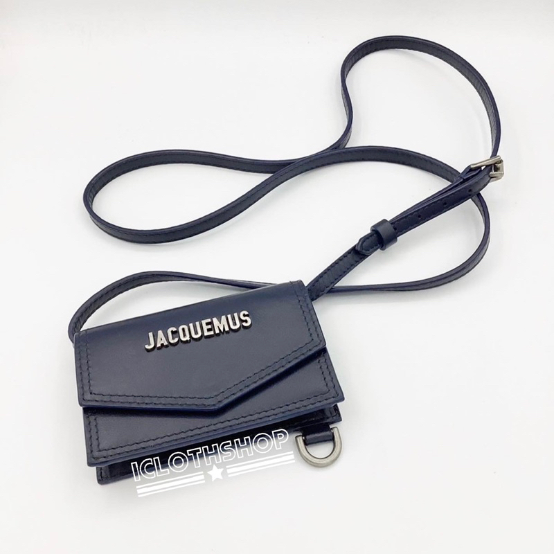 Jacquemus Used Very Like new jac quemus สี navy กระเป๋าใส่บัตร