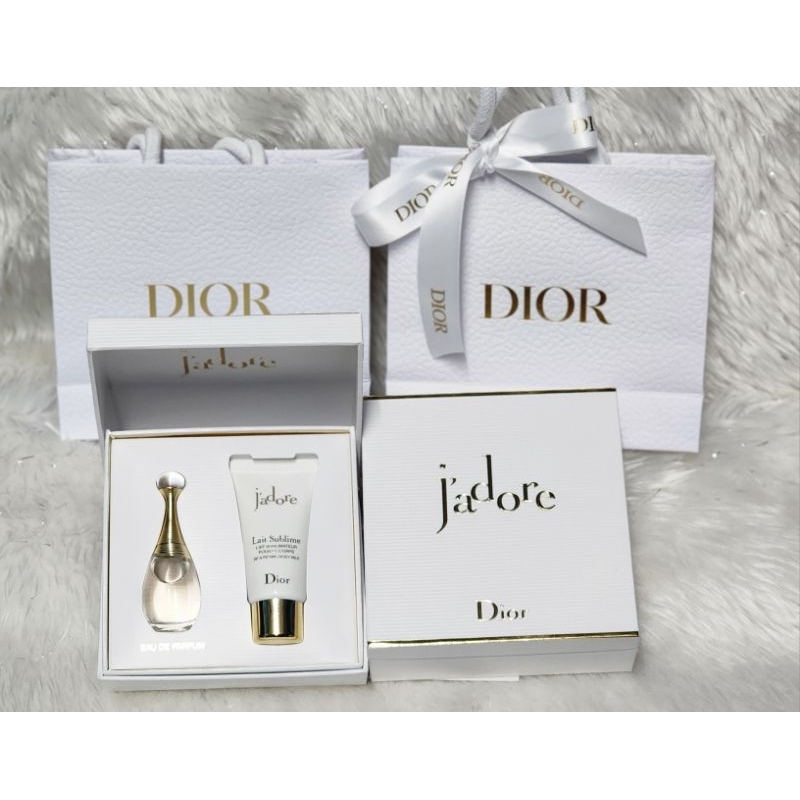 Dior Jadore EDP Mini Gift Set 2 Pcs. Shopee Thailand