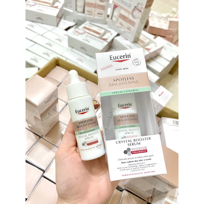 Eucerin SPOTLESS BRIGHTENING SEBUM CONTROL CRYSTAL BOOSTER SERUM 30 ML ...