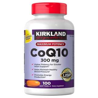 Kirkland CoQ10 300 mg 100 softgel Exp.07/2025