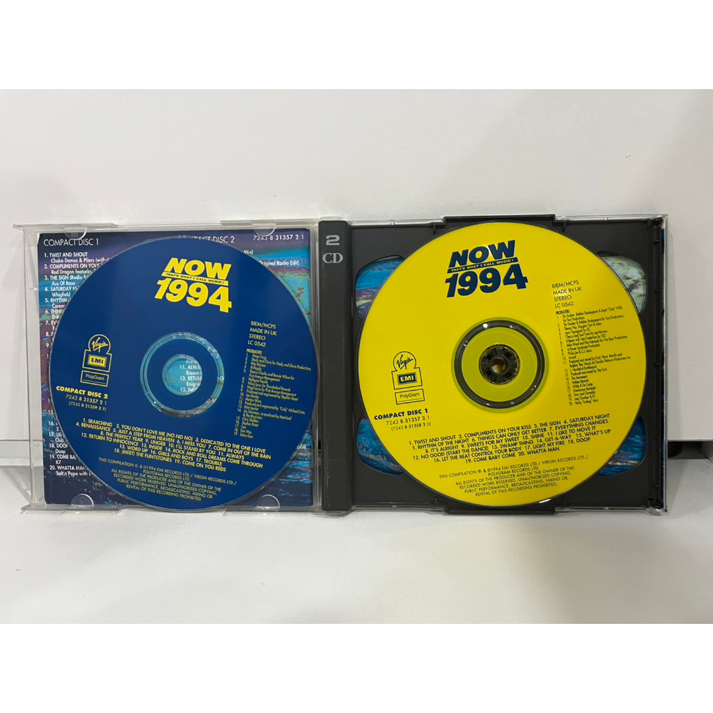 2-cd-music-ซีดีเพลงสากล-various-now-thats-what-i-call-music-1994-b17d47